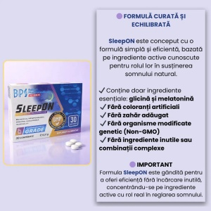 SleepON, 30 comprimate, Balkan Pharmaceuticals - Img 7