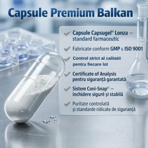 Spirulină, 120 capsule, Balkan Pharmaceuticals - Img 11