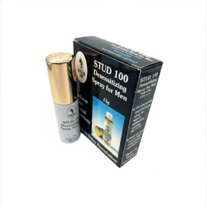 Stud 100 Original, spray intim masculin desensibilizant, ajută la controlul ejaculării și reducerea temporară a sensibilității, 12 ml