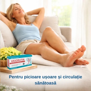 Vasorutin Rutozidă și Vitamina C, 30 comprimate, Balkan Pharmaceuticals - Img 6