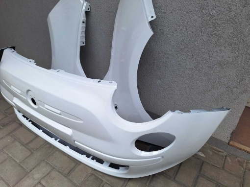 Bara &amp; Aripa Fata Dreapta + Stanga Fiat 500 An 2007-2015 Vopsita Alb - Disponibil în rate - Img 3