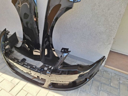 Bara &amp; Aripa Fata Dreapta+Stanga VW Passat B6 2005-2011 Vopsita Negru - Disponibil în rate - Img 3