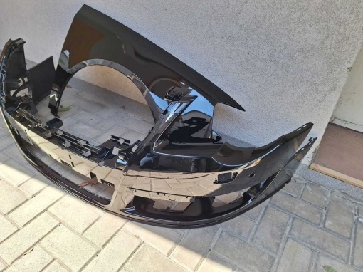 Bara &amp; Aripa Fata Dreapta VW Passat B6 An 2005-2011 Vopsita Negru - Disponibil în rate - Img 3
