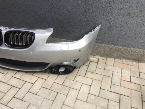 Bara Fata Spalator Senzori BMW E60 An 2003-2007 Aspect M Vopsita Gri - Disponibil în rate - Img 3