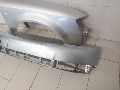 Pachet Bara+Aripa Fata Dreapta Audi A4 B6 An 2000-2004 (LY7W (Gri)) - Disponibil în rate - Img 2