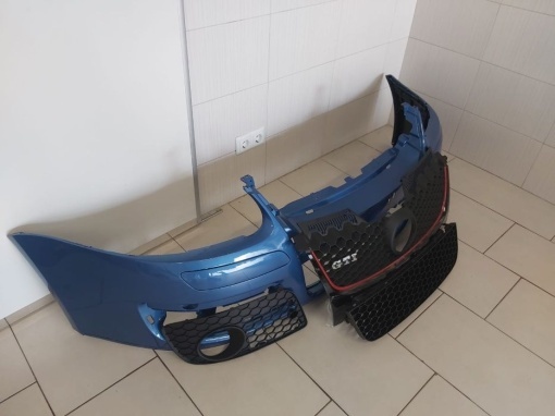 Pachet Bara/Bandou Fata+Toate Grilele VW Golf 5/V GTi 04-08 (LC5G) - Disponibil în rate - Img 2