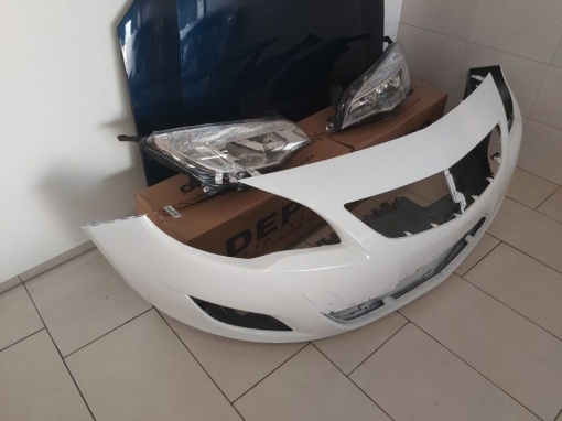 Pachet Bara+Far Dreapta&amp;Stanga Opel Astra J 2009-2012 (GAZ (Alb)) - Disponibil în rate - Img 2