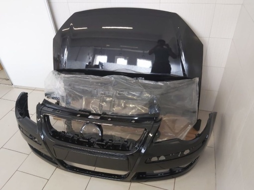 Pachet Bara Fata+Capota Motor+Trager VW Polo 6/VI 05-09 (LC9X-Negru) - Disponibil în rate - Img 3