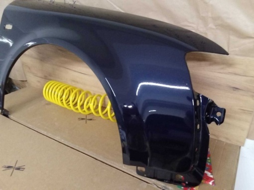 Aripa Fata Dreapta Audi A4 B6 An 2000-2004 (Albastru) - Disponibil în rate - Img 2