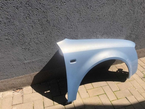 Aripa Fata Dreapta Audi A4 B6 An 2000-2004 Vopsita Albastru Deschis - Disponibil în rate - Img 2