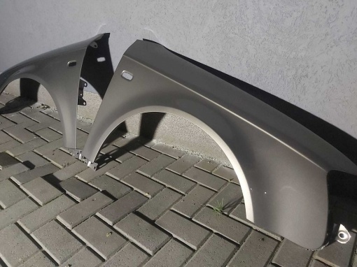 Aripa Fata Dreapta &amp; Stanga Audi A4 B7 An 2004-2007 Vopsita Auriu - Disponibil în rate - Img 3