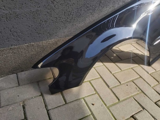 Aripa Fata Stanga BMW E46 FSL 2002-2005 Vopsita Negru - Disponibil în rate - Img 2