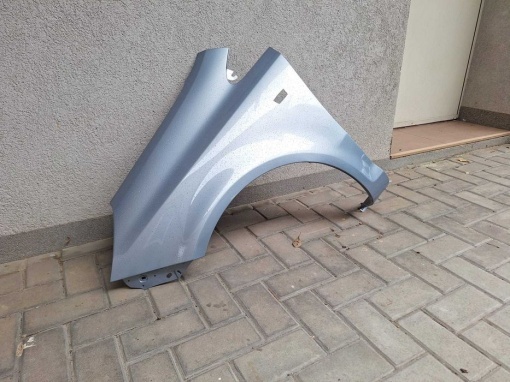 Aripa Fata Stanga Opel Corsa D An 2006-2015 Vopsita Albastru - Disponibil în rate - Img 2