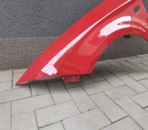 Aripa Fata Stanga Seat Leon 2005-2008 Vopsita Rosu - Disponibil în rate - Img 2