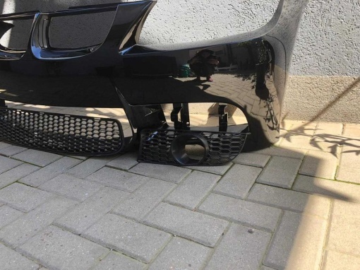 Bara Fata BMW E90 An 2005-2008 Aspect M Vopsit Negru - Disponibil în rate - Img 3