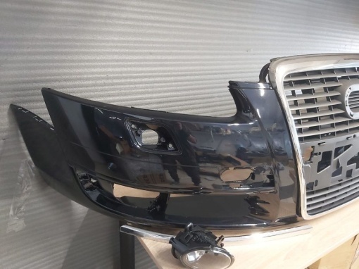 Bara Fata + Grila Radiator + Proiectoare Audi A6 C6 An 2004-2008 LZ5D - Disponibil în rate - Img 2