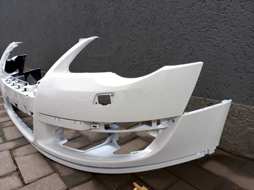 Bara Fata VW Passat B6 An 2005-2011 Vopsita Alb cu Spalator - Disponibil în rate - Img 3