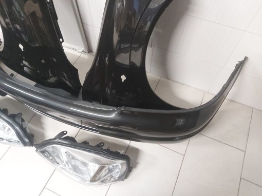 Fata Completa Opel Astra G 1998-2004 Bara + Aripa + Faruri Z298-Negru - Disponibil în rate - Img 2