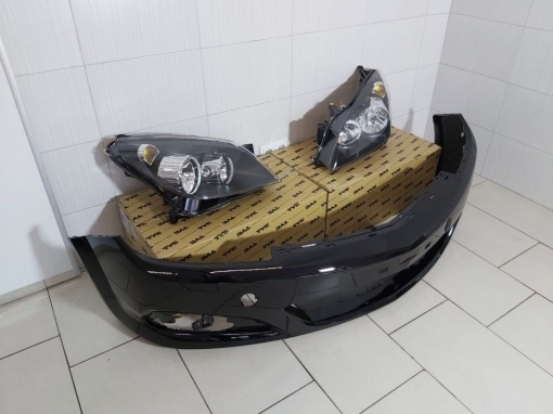 Pachet Bara Fata+Faruri H7/H1 Opel Astra H 2004-2007 (Z20R (Negru)) - Disponibil în rate - Img 2