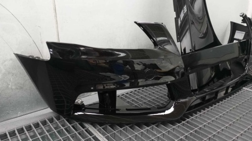 Bara &amp; Aripa Fata Dreapta Audi A4 B8 An 2007-2011 (LY9B (Negru)) - Disponibil în rate - Img 2