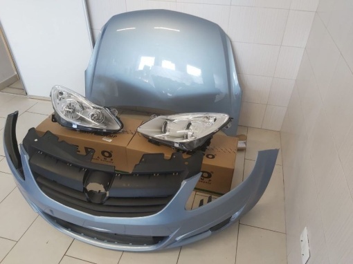 Pachet Capota Fata+Bara Fata+Faruri Opel Corsa D 06-11 (4MU) - Disponibil în rate - Img 3
