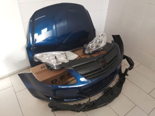 Pachet Fata Completa Cu Bara Opel Corsa D 2006-2011 (Z21B (Albastru)) - Disponibil în rate - Img 2