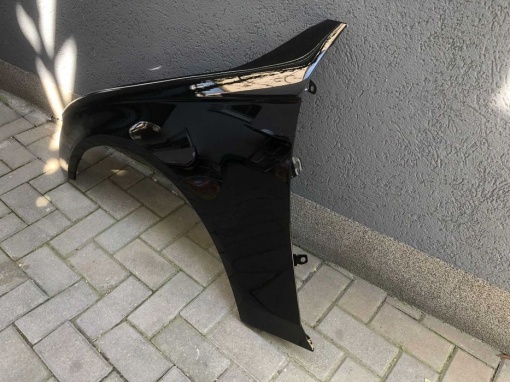 Aripa Fata Stanga Audi A4 B8 An 2007-2011 Vopsita Negru - Disponibil în rate - Img 3