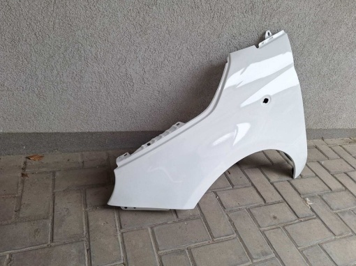 Aripa Fata Stanga Fiat 500 An 2007-2015 Vopsita Alb - Disponibil în rate - Img 2