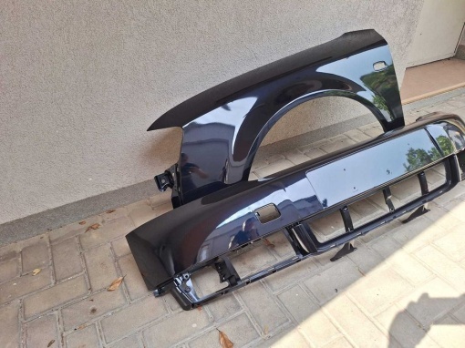 Bara &amp; Aripa Fata Stanga Audi A4 B6 An 2000-2004 Vopsita Albastru - Disponibil în rate - Img 2