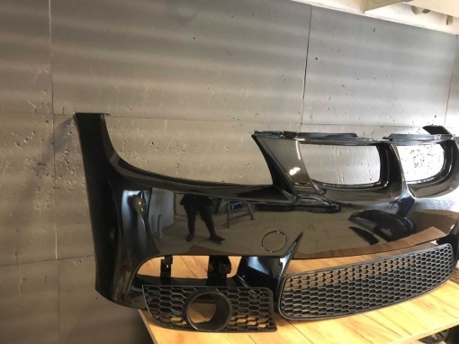 Bara Fata BMW E90 An 2005-2008 Aspect M (i475 (Negru)) - Disponibil în rate - Img 2