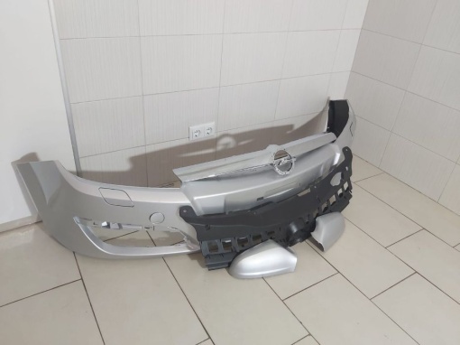 Pachet Bara Fata+Grila Radiator+Capac Oglinda Opel Astra H 04-07 Z157 - Disponibil în rate - Img 2