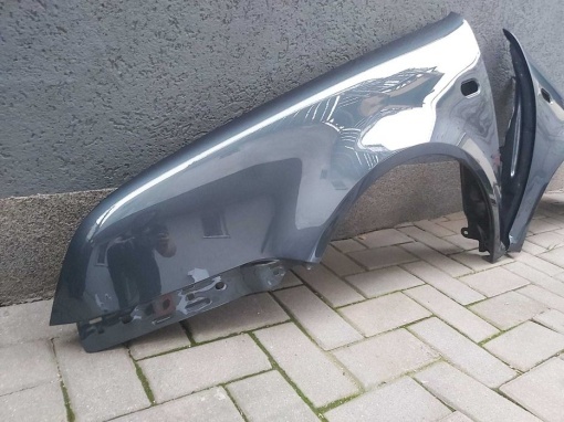 Aripa Fata Dreapta &amp; Stanga VW Bora 1998-2005 Vopsita Gri Antracit - Disponibil în rate - Img 2