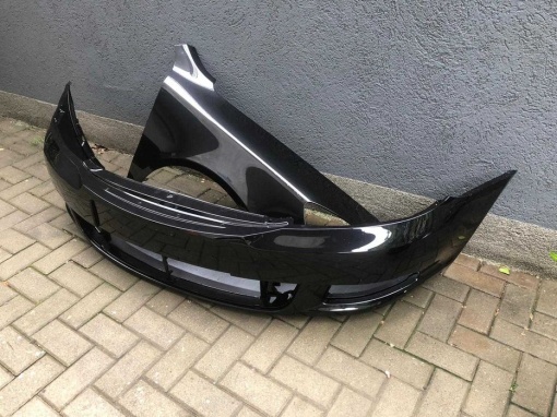 Bara &amp; Aripa Fata Dreapta Skoda Octavia 2/II 2008-2013 Vopsita Negru - Disponibil în rate - Img 2