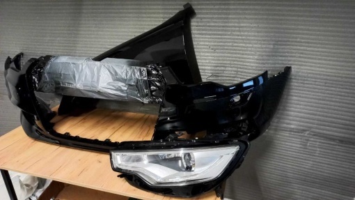 Bara&amp;Aripa Fata&amp;Far Stanga Audi A6/C7 An 2010-2014 (LY9B (Negru)) - Disponibil în rate - Img 2