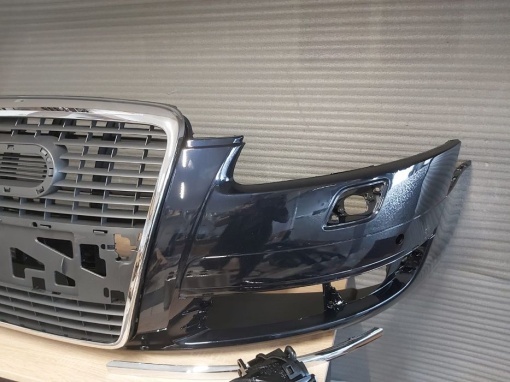 Bara Fata + Grila Radiator + Proiectoare Audi A6 C6 An 2004-2008 LZ5D - Disponibil în rate - Img 3