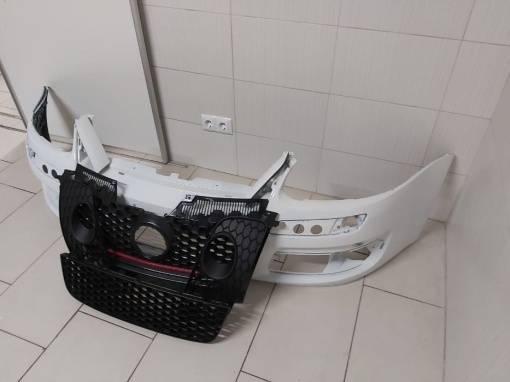 Bara Fata VW Golf 5 V GTi 2004-2008 LB9A Alb Cu Toate Grilele - Disponibil în rate - Img 2