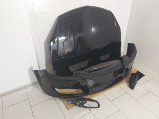 Pachet Bara Fata+Capota Motor+Oglinda Dr-Stg Opel Astra H (Z20R-Negru) - Disponibil în rate - Img 2