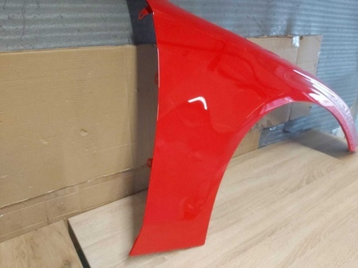 Aripa Fata Dreapta Audi A4 B8 2007-2011 Rosu Vopsita - Disponibil în rate - Img 3