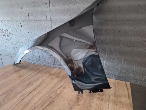 Aripa Fata Stanga BMW E81 E87 An 2003-2010 (i475 (Negru)) Otel - Disponibil în rate - Img 3