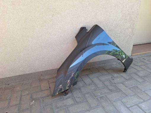 Aripa Fata Stanga Ford Focus 2 II An 2008-2011 Vopsita Gri Inchis - Disponibil în rate - Img 2