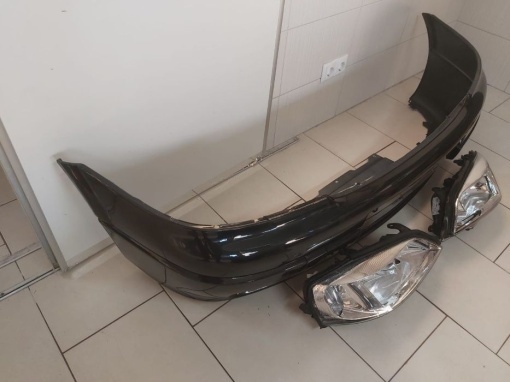 Bara Fata + Faruri Opel Astra G 1998-2004 (Z298 (Negru)) - Disponibil în rate - Img 3