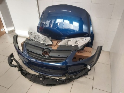 Pachet Fata Completa Cu Bara Opel Corsa D 2006-2011 (Z21B (Albastru)) - Disponibil în rate - Img 3