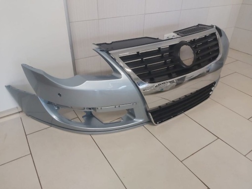 Pachet Fata Completa Cu Bara VW Passat B6 Vopsita Albastru (LB5M) - Disponibil în rate - Img 2