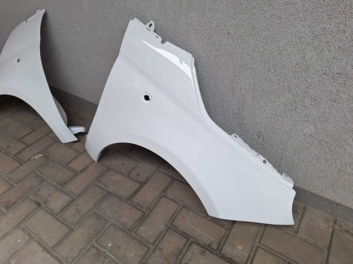 Aripa Fata Dreapta &amp; Stanga Fiat 500 An 2007-2015 Vopsita Alb - Disponibil în rate - Img 3