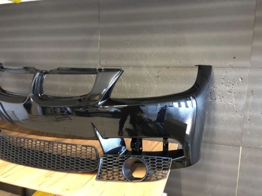 Bara Fata BMW E90 An 2005-2008 Aspect M (i475 (Negru)) - Disponibil în rate - Img 3