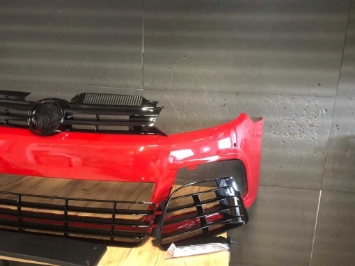 Bara Fata Completa VW Golf 6/VI 2008-2013 Aspect R20 (LY3D (Rosu)) - Disponibil în rate - Img 3