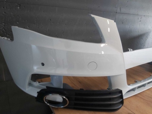 Bara &amp; Grile Proiectoare Fata Audi A4 B8 2007-2011 (LY9C (Alb)) - Disponibil în rate - Img 2