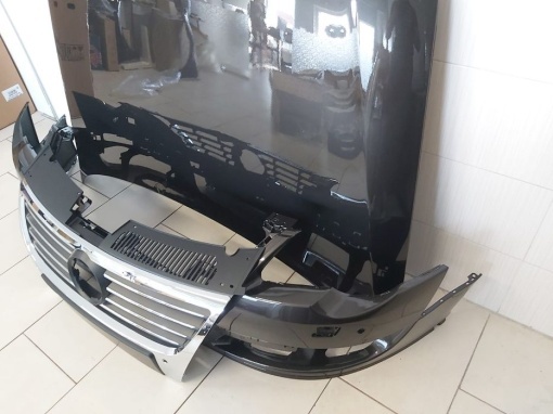 Fata Completa Bara+Grila+Capota VW Passat B6 An 2005-2011 LC8Z-Maro - Disponibil în rate - Img 2