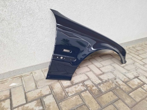 Aripa Fata Dreapta BMW E46 An 1998-2002 Vopsita Albastru - Disponibil în rate - Img 3