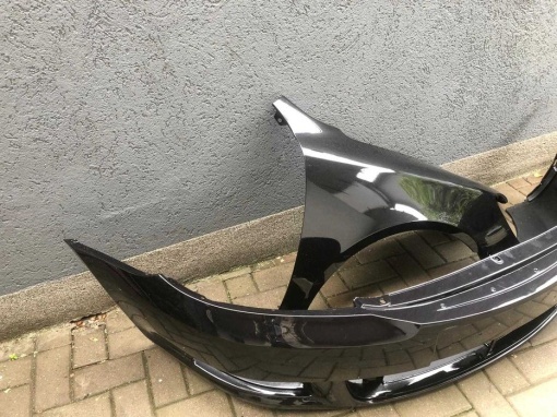 Bara &amp; Aripa Fata Dreapta Skoda Octavia 2/II 2008-2013 Vopsita Negru - Disponibil în rate - Img 3